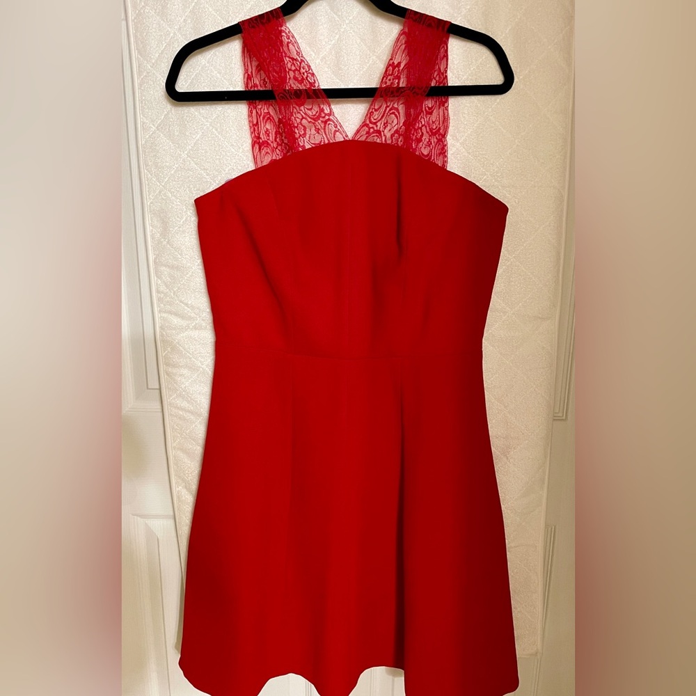 Sexy red dress